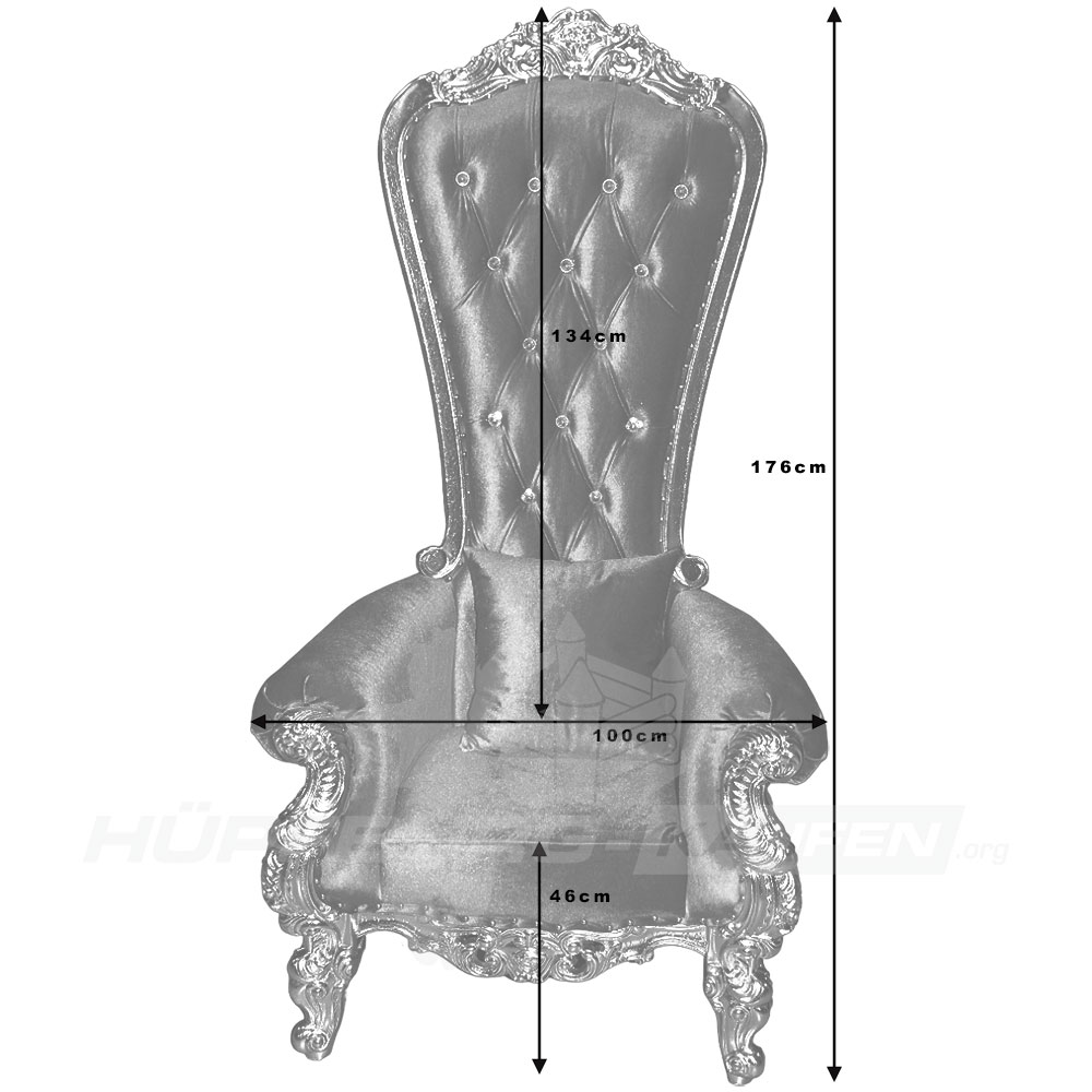 Thronstuhl-technische-Zeichnung Thronstuhl Hochzeit
