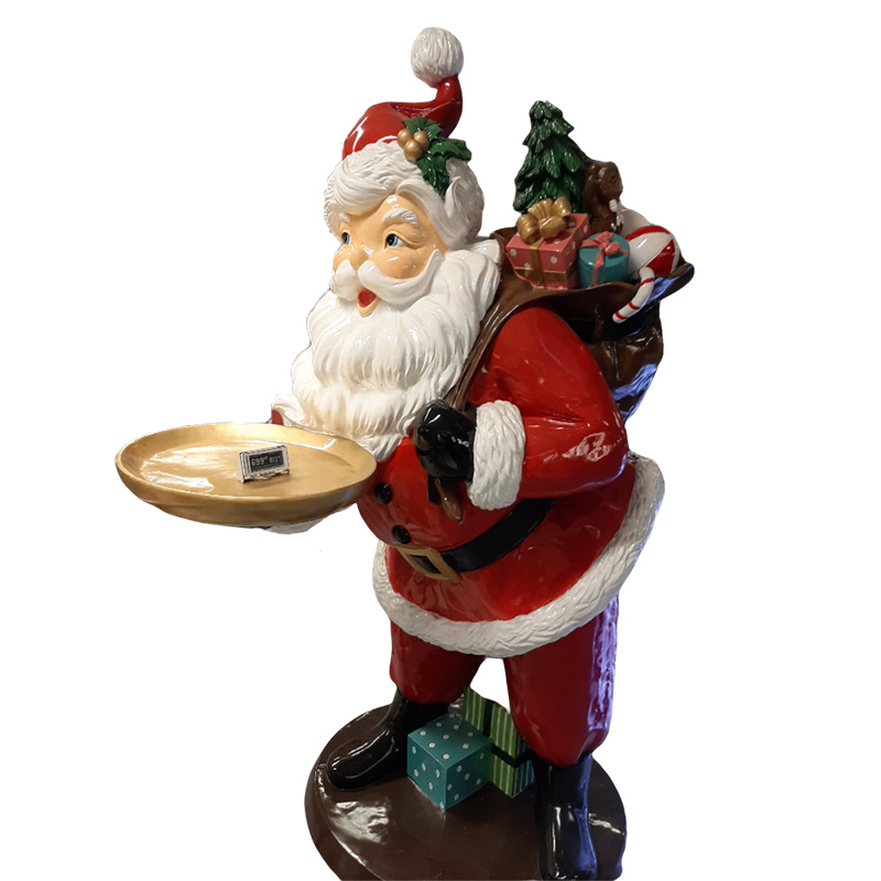 Weihnachtsmann Dekofigur 180cm Weihnachtsmann Dekofigur 180cm