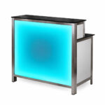 Klapptheke LED mit Longdrink Aufsatz