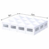 9x12m Faltzelt mit Seitenteilen