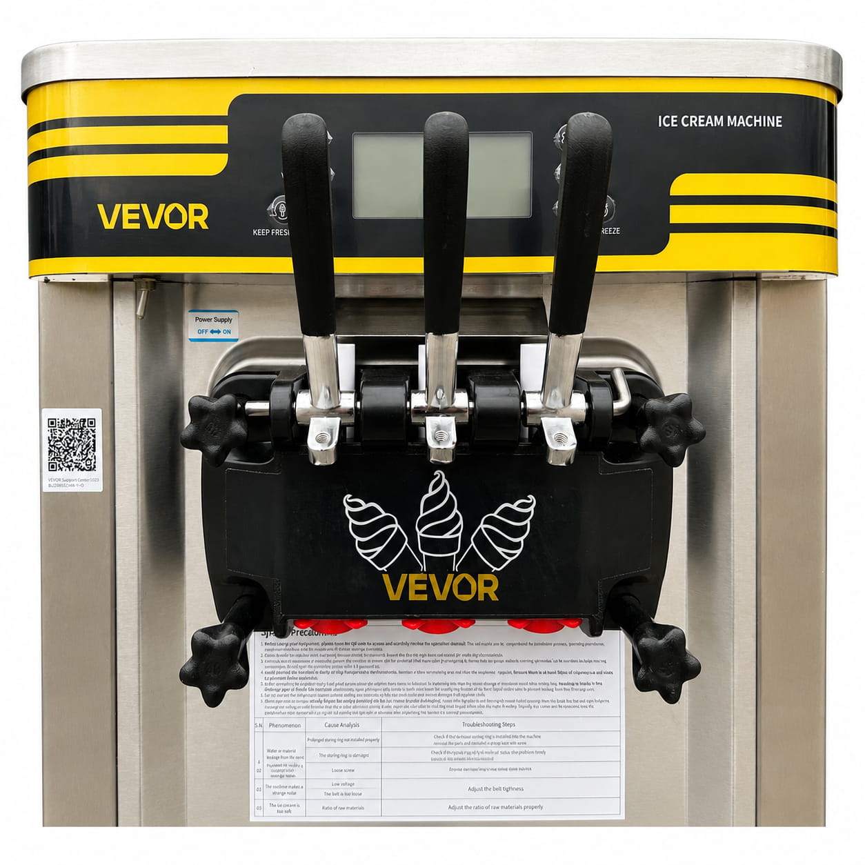 Vevor Softeismaschine 03 Vevor Softeismaschine
