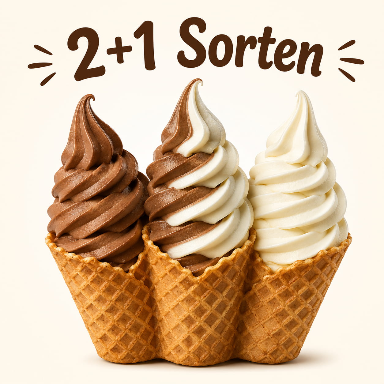 Vevor Softeismaschine 14 - Sorten