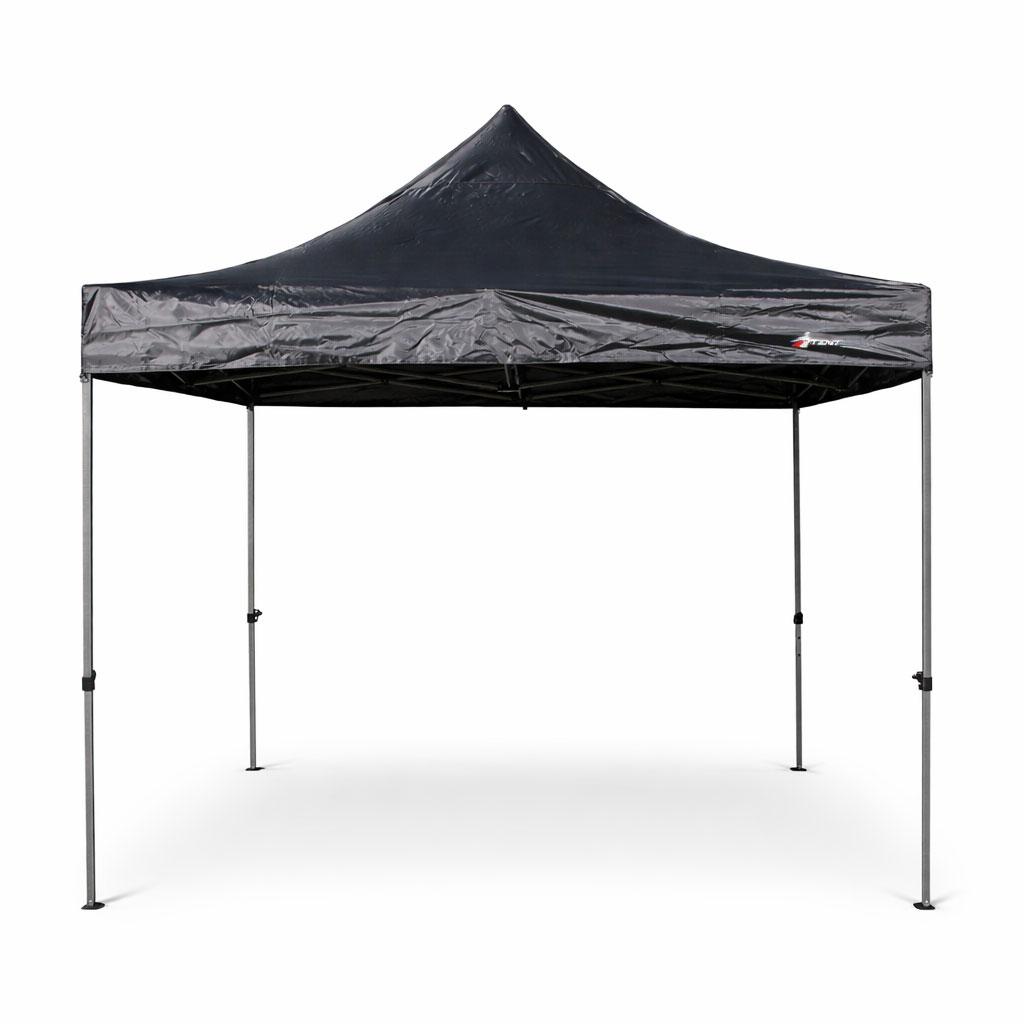 3x3m Faltzelt schwarz ohne Seitenteile 3x3m Faltzelt schwarz ohne Seitenteile