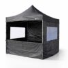 3x3m Verkaufsstand schwarz