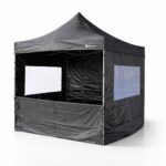 3x3m Verkaufsstand schwarz